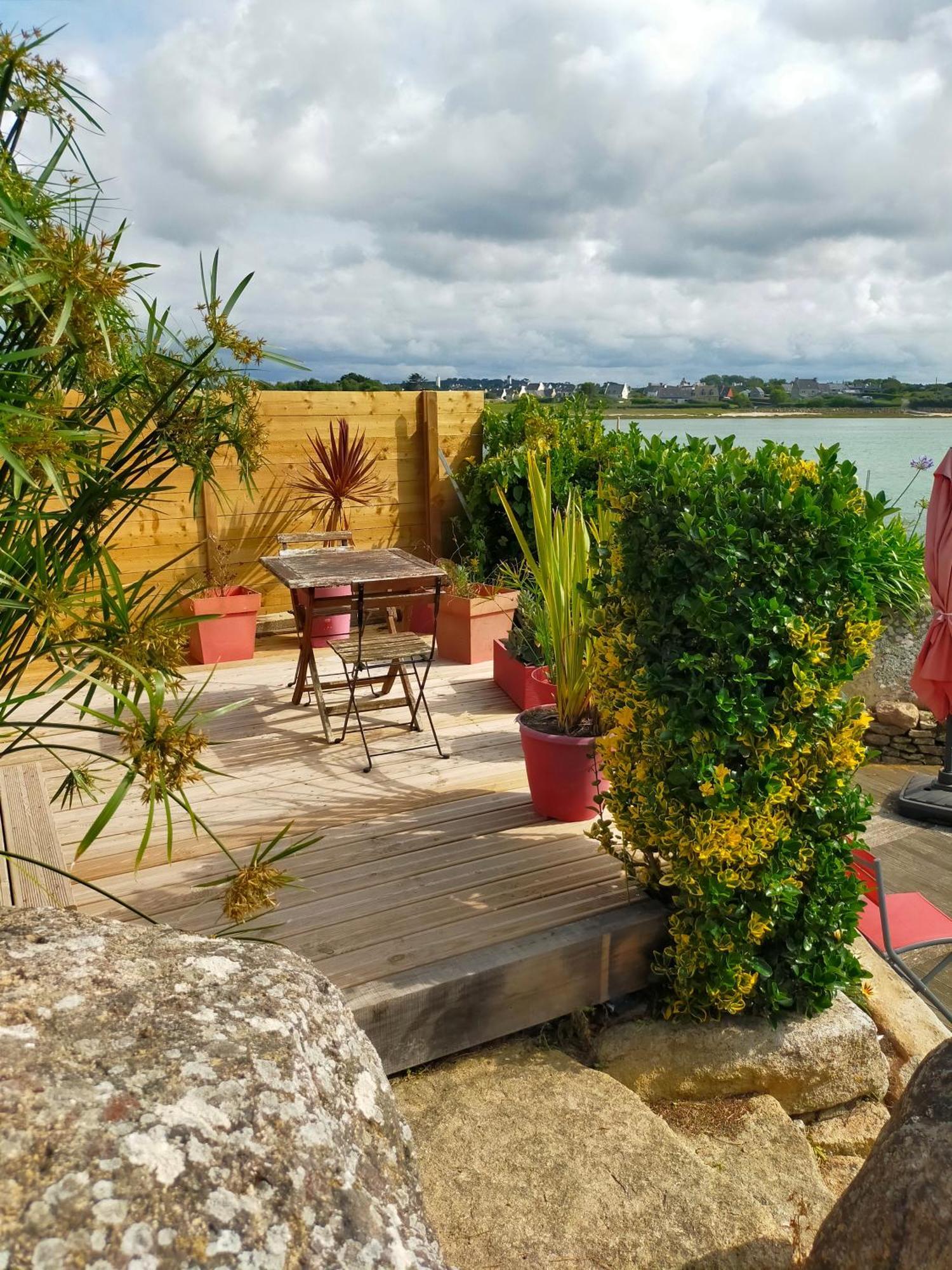Kelerdut Plage Plouguerneau Extérieur photo